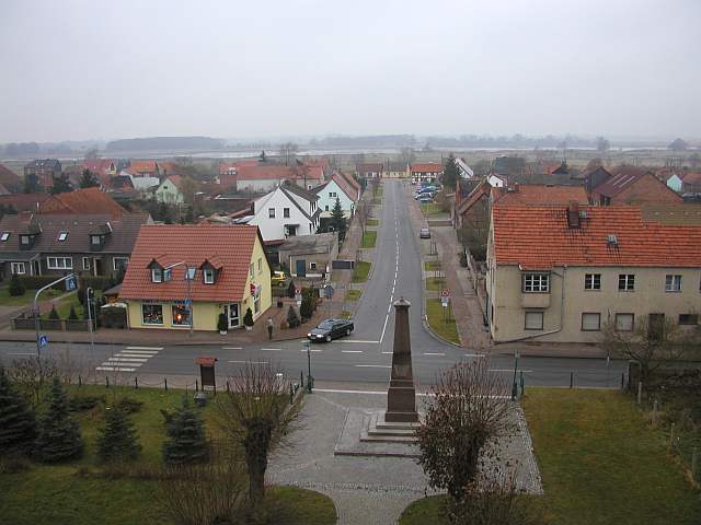 Blick auf Sandau